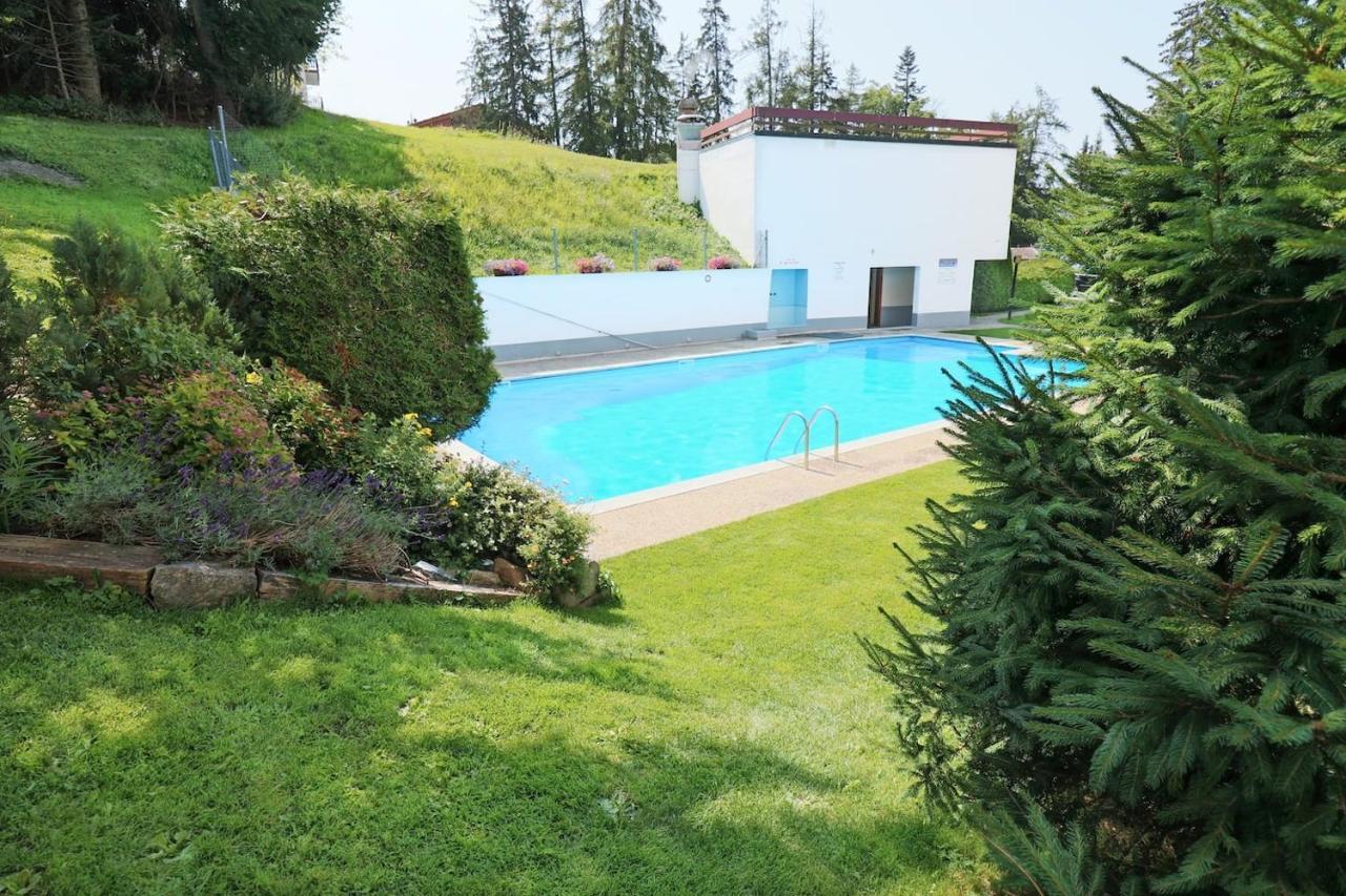 Appartement Cosy Et Renove Au Coeur De La Station Crans-Montana Ngoại thất bức ảnh