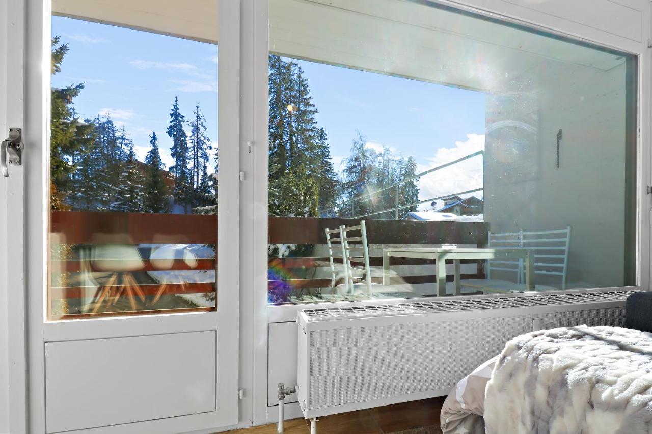 Appartement Cosy Et Renove Au Coeur De La Station Crans-Montana Ngoại thất bức ảnh