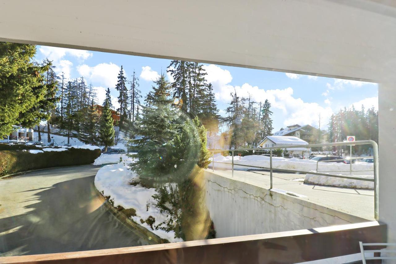 Appartement Cosy Et Renove Au Coeur De La Station Crans-Montana Ngoại thất bức ảnh